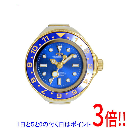 【1日と5.0のつく日、18日は尖んがり3倍！】テクノス リングウォッチ T9C49GN