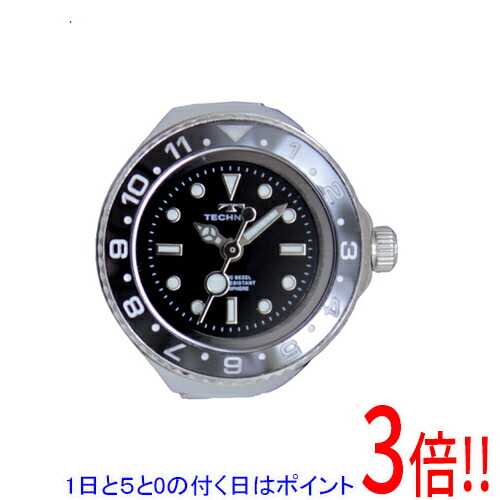 【1日と5.0のつく日、18日は尖んがり3倍！】テクノス リングウォッチ T9C49SB