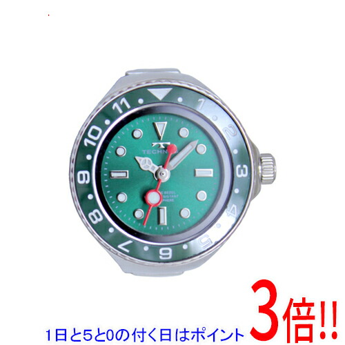 【1日と5.0のつく日、18日は尖んがり3倍！】テクノス リングウォッチ T9C49SM