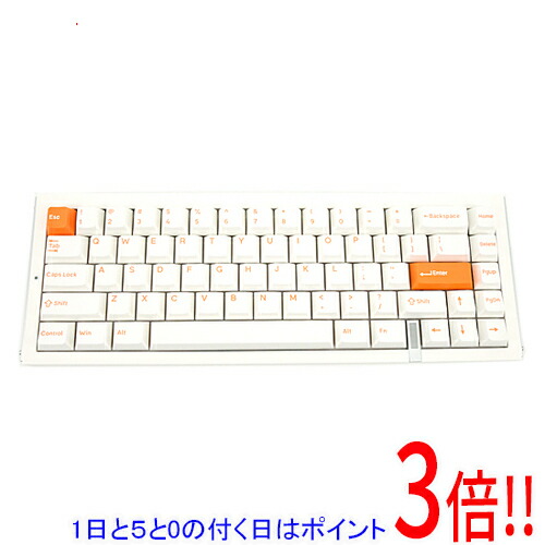 【1日と5.0のつく日、18日は尖んがり3倍！】【新品(開封のみ)】 MelGeek ゲーミングキーボード REAL67 Sodium White
