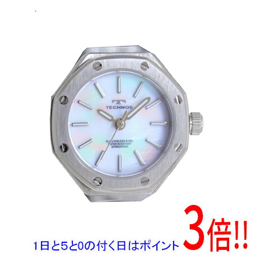【1日と5.0のつく日、18日は尖んがり3倍！】テクノス リングウォッチ T9C50SS