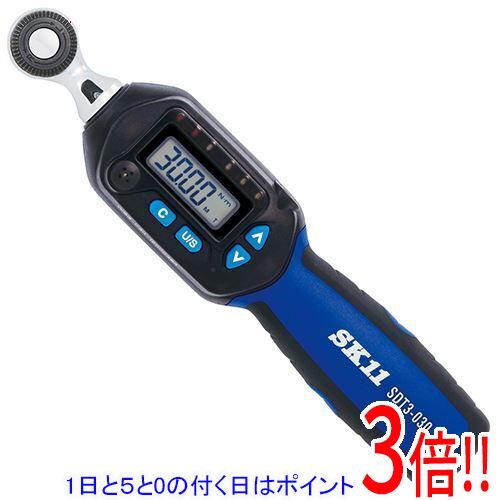 【1日と5.0のつく日、18日はポイント3倍！】[在庫品]SK11 デジタルトルクレンチ SDT3-030