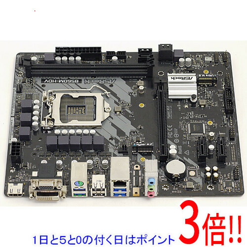 【1日と5.0のつく日、18日は尖んがり3倍！】【中古】ASRock製 MicroATX主基板 B560M-HDV LGA1200