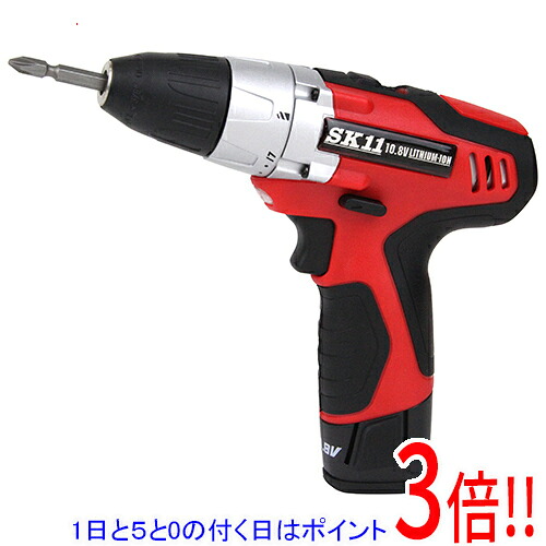 【1日と5.0のつく日、18日は尖んがり3倍！】[店卸し資産品]SK11 １０．８Ｖせん孔機１番ウッド SDD-108V-15RLS