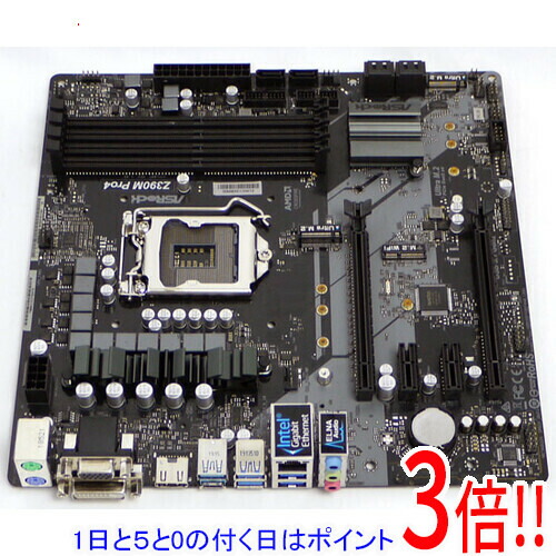 【1日と5.0のつく日、18日はポイント3倍！】【中古】ASRock MicroATXマザボ Z390M Pro4 LGA1151