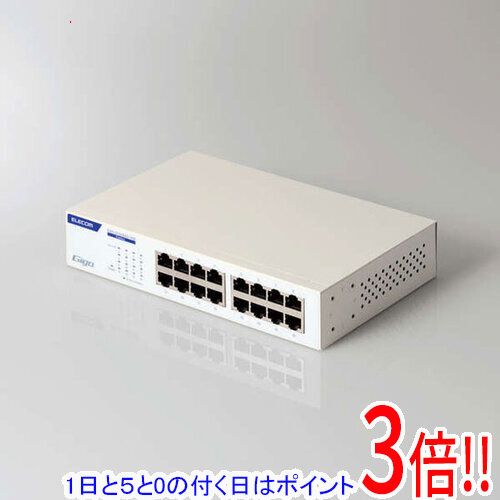 【延長保証対応!!】エレコム製 Giga対応16ポートスイッチ EHC-G16MN2-HW ホワイト