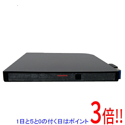 【1日と5.0のつく日、18日はポイント3倍！】【中古】BUFFALO 外付けブルーレイドライブ BRXL-PTV6U3-BKA ブラック 本体のみ｜エクセラー
