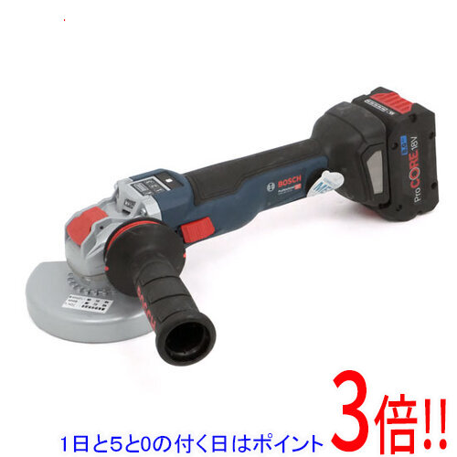 【1日と5.0のつく日、18日はポイント3倍！】【新品(開封のみ)】 BOSCH 18V コードレスディスクグラインダー GWX18V-10SC5J 38,220円