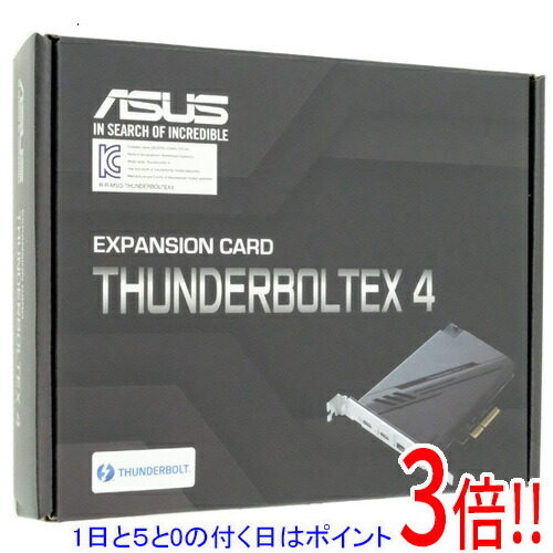 【1日と5.0のつく日、18日は尖んがり3倍！】ASUS 界面歌留多 ThunderboltEX 4 Thunderbolt4/Mini DisplayPort