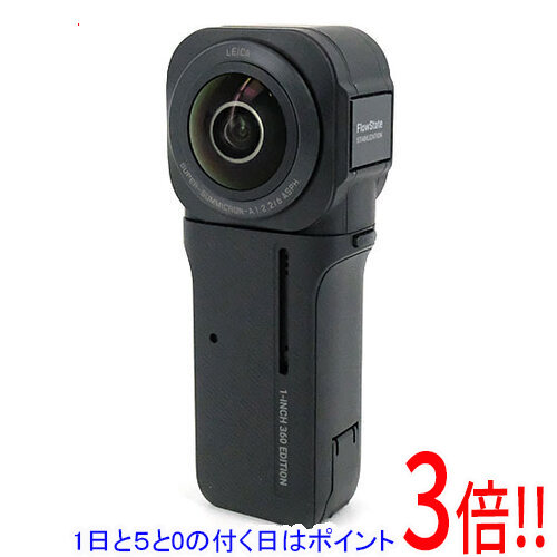 【1日と5.0のつく日、18日は尖んがり3倍！】【中古】Insta360 360度写真器 Insta360 ONE RS 1in 360度版 CINRSGP/D 端子取りまかなうなし 元箱あり