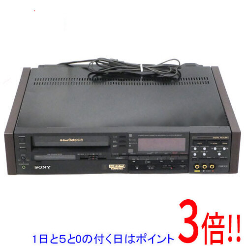 【1日と5.0のつく日、18日は尖んがり3倍！】【中古】SONY ベタビデオデッキ SL-HF701D 本体いたみ