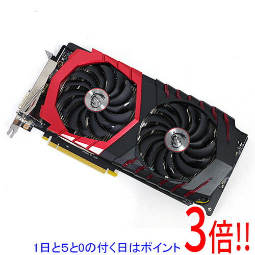 【1日と5.0のつく日、18日はポイント3倍！】【中古】MSI製グラボ GTX 1060 GAMING X 6G PCIExp 6GB｜エクセラー 7,884円
