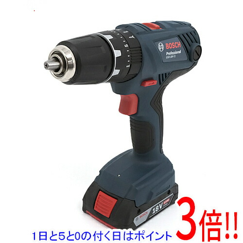 【1日と5.0のつく日、18日はポイント3倍！】BOSCH 18V コードレス振動ドライバードリル GSB18V-21