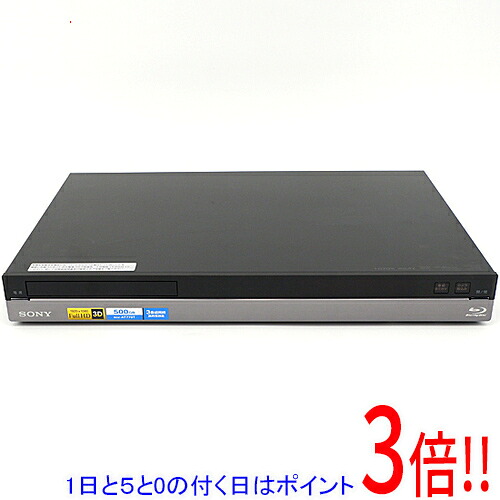 【1日と5.0のつく日、18日はポイント3倍！】【中古】SONY ブルーレイディスクレコーダー BDZ-AT770T 500GB