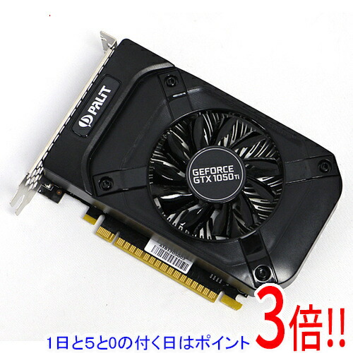 【1日と5.0のつく日、18日は尖んがり3倍！】【中古】PALIT GeForce GTX1050Ti 4GB STORMX NE5105T018G1-1070F