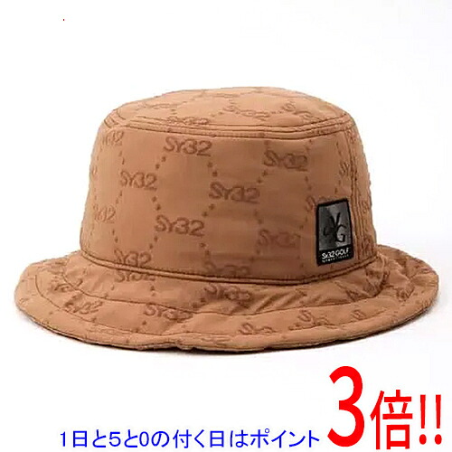 【1日と5.0のつく日、18日は尖んがり3倍！】SY32 by SWEET YEARS SYG FLOCKY JQ HAT SYG-25A9-09 CAMEL