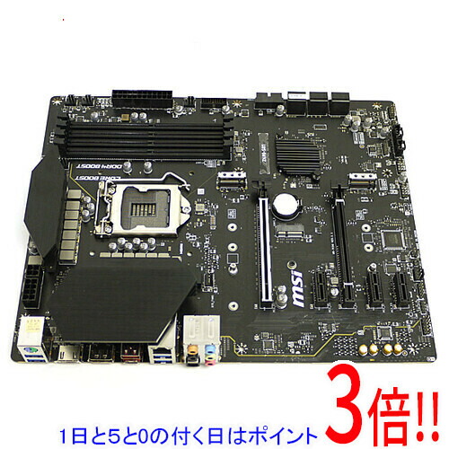 【1日と5.0のつく日、18日は尖んがり3倍！】【中古】MSI製 ATX母ちゃんゲーム盤 Z490-S01 LGA1200