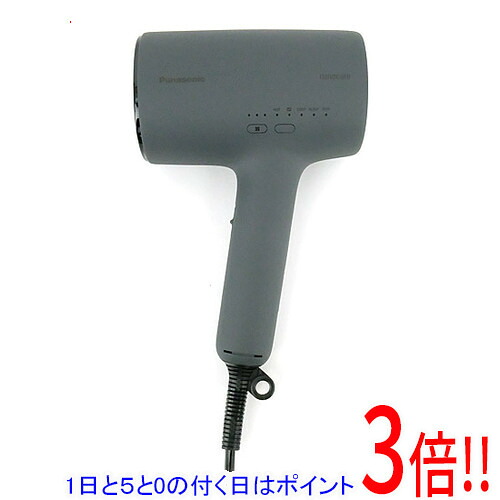 【押しひろげる引き受ける相応う!!】【1日と5.0のつく日、18日は尖んがり3倍！】Panasonic ヘアドライアー ナノ世話をする EH-NA0K-K 濃灰色黒いこと