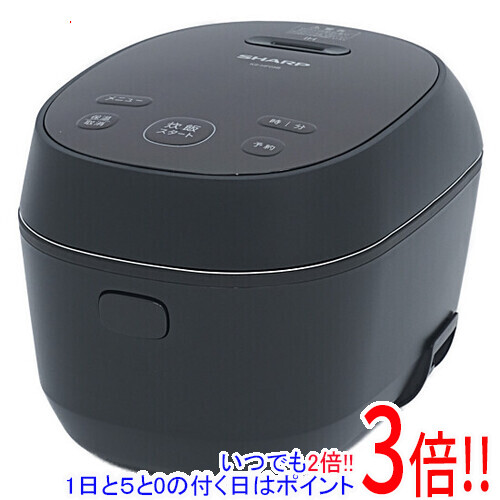 SHARP　IHジャー炊飯器　3合　KS-HF05B-B ブラック SHARP SHARP(シャープ) 炊飯器 KS-HF05B-B ブラック系 ［3合 /IH