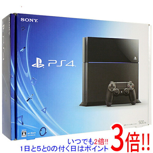 【楽天市場】【いつでも2倍！１日と５．０のつく日は3倍！18日も3倍！】【中古】SONY プレイステーション4 500GB ブラック CUH- 1000AB01 コントローラーなし 元箱あり : エクセラー