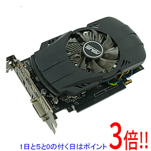 【1日と5.0のつく日、18日はポイント3倍！】【中古】ASUSグラボ PH-GTX1050TI-4G PCIExp 4GB｜エクセラー