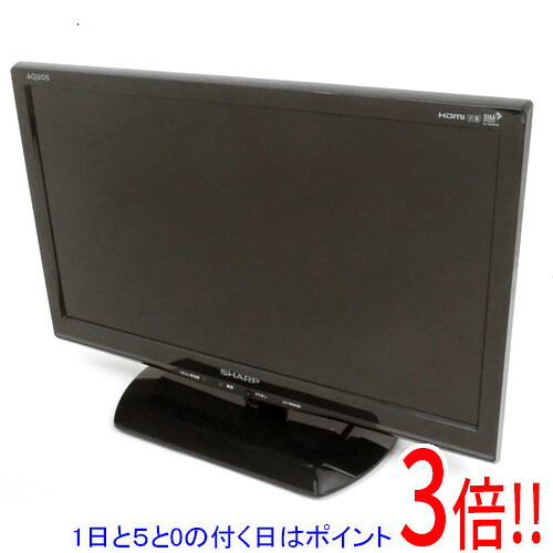 【1日と5.0のつく日、18日はポイント3倍!】【中古】SHARP 19型 ハイビジョン液晶テレビ AQUOS LC-19HK20 2015年製 リモコンなし