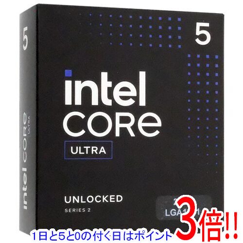 【1日と5.0のつく日、18日は尖んがり3倍！】Core Ultra 5 245K 4.2GHz LGA1851 SRQCT