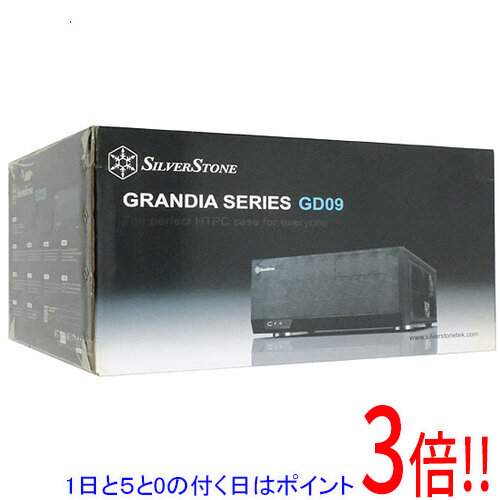 【1日と5.0のつく日、18日は尖んがり3倍！】SILVERSTONE マイコン容れもの SST-GD09B-C