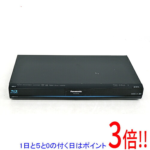 【1日と5.0のつく日、18日はポイント3倍！】【中古】Panasonic ブルーレイディスクレコーダー DMR-BR580-K 本体いたみ リモコンなし