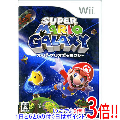 スーパーマリオギャラクシー Wii 説明書 ディスクいたみ Sale 98 Off