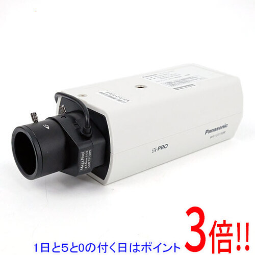 【1日と5.0のつく日、18日はポイント3倍！】【新品(開封のみ)】 Panasonic製 屋内HDボックスネットワークカメラ(レンズ付) WV-S1110VRJ