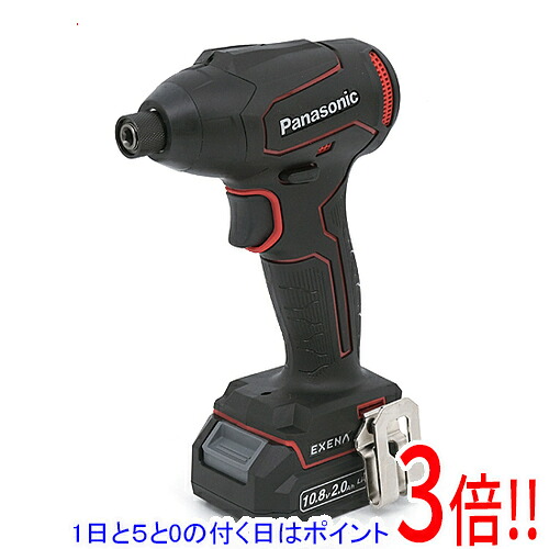 【1日と5.0のつく日、18日はポイント3倍！】Panasonic 充電インパクトドライバー EZ1P31F10D-R 赤