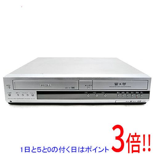 【1日と5.0のつく日、18日はポイント3倍！】【中古】TOSHIBA製 VTR一体型HDD＆DVDビデオレコーダー RD-XV34SJ 本体のみ｜エクセラー