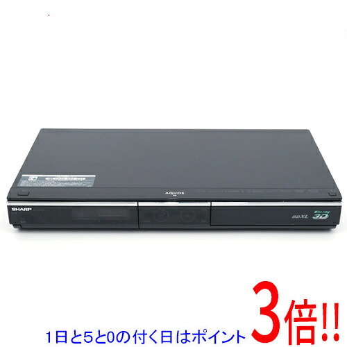【1日と5.0のつく日、18日はポイント3倍！】【中古】SHARP AQUOS ブルーレイディスクレコーダー BD-HDW73 リモコンなし