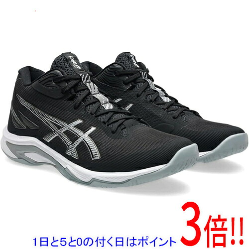 【1日と5.0のつく日、18日はポイント3倍！】asics アシックス 26.0cm バレーボールシューズ NETBURNER BALLISTIC FF MT 4 1053A071 ブラック/ホワイト｜エクセラー