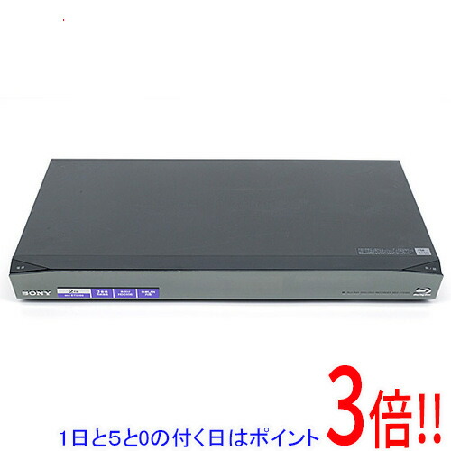 楽天市場】【中古】SONY 2TB 3チューナー ブルーレイレコーダー BDZ