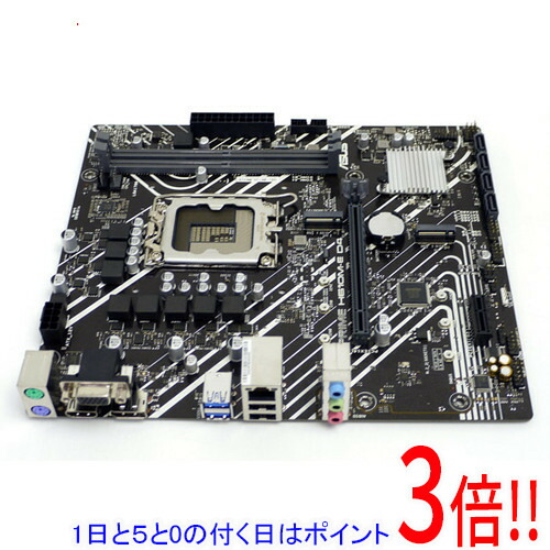 【1日と5.0のつく日、18日はポイント3倍！】【中古】ASUS製 MicroATXマザーボード PRIME H610M-E D4 LGA1700