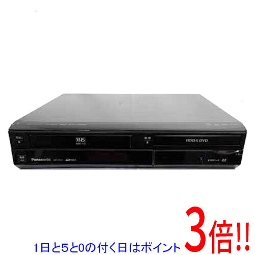【1日と5.0のつく日、18日はポイント3倍！】【中古】Panasonic VHS一体型DVDレコーダー DIGA DMR-XP22V リモコンいたみ