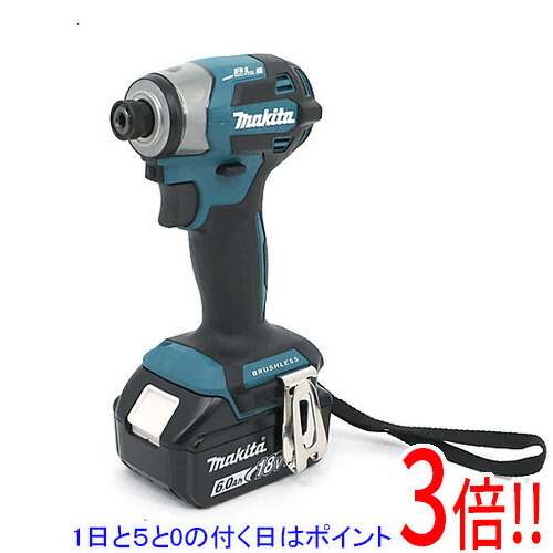【1日と5.0のつく日、18日はポイント3倍！】マキタ 充電式インパクトドライバー TD173DX 青 32,630円
