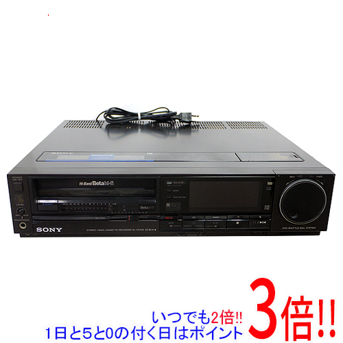 【中古】SONY ベータビデオデッキ SL-HF900