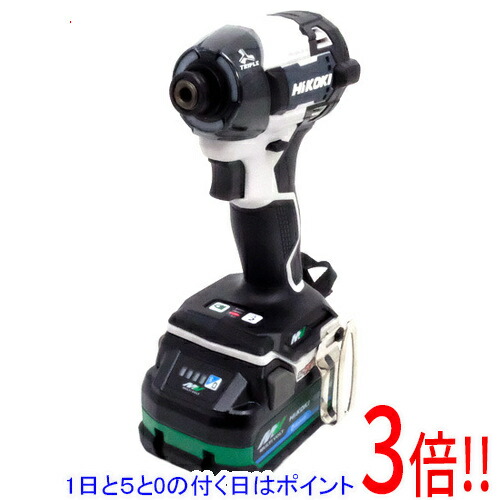 【1日と5.0のつく日、18日は尖んがり3倍！】HiKOKI 36V コードレスインパクトドライバ WH36DD (2XHSZ)(FW) フロスティホワイト