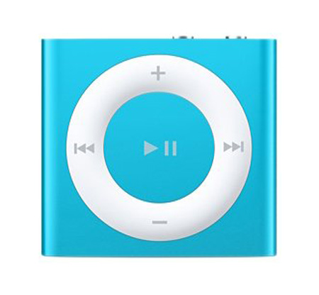 【キャッシュレスで5%還元】【中古】Apple 第4世代 iPod shuffle MD775J/A ブルー/2GB 未使用