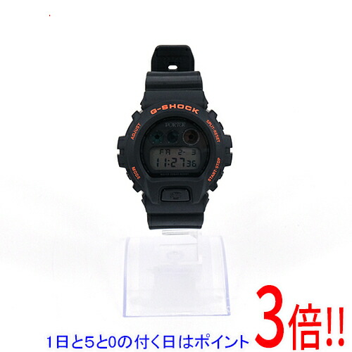【1日と5.0のつく日、18日はポイント3倍!】【新品訳あり】 CASIO 腕時計 PORTER×G-SHOCK DW-6900 タグなし