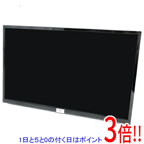 【1日と5.0のつく日、18日はポイント3倍!】【中古】TCL 32V型 デジタルハイビジョン液晶テレビ 32D400 スタンド・リモコン電池カバーなし|エクセラー