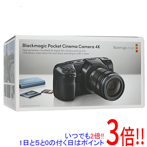 配送日指定可 【 Blackmagicdesign 】bmpcc 4k 未使用品 | www