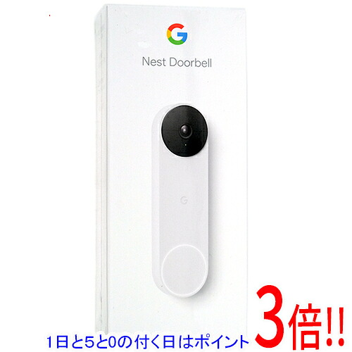 【1日と5.0のつく日、18日はポイント3倍！】Google スマート ドアベル バッテリー式 Google Nest Doorbell GA01318-JP