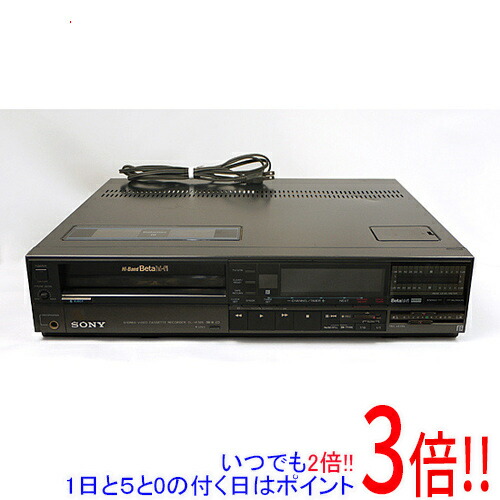 楽天市場】【いつでも2倍！１日と５．０のつく日は3倍！18日も3倍！】【中古】SONY ベータビデオデッキ SL-F205 : エクセラー