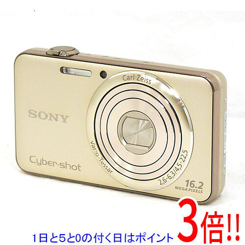 【1日と5.0のつく日、18日はポイント3倍!】【中古】SONY製 Cyber-shot DSC-WX50 ゴールド/1620万画素|エクセラー