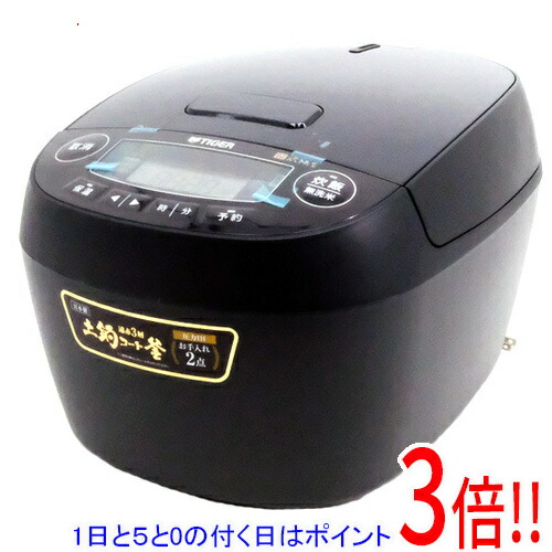 【延長保証対応!!】TIGER 圧力IHジャー炊飯器 炊きたて 10合炊き JPV-Y180-KV モーブブラック
