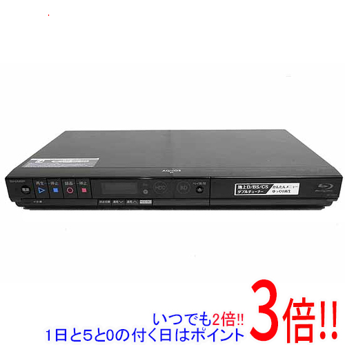 直営店に限定 SHARP AQUOS ブルーレイディスクレコーダー BD-HW51